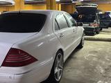 Mercedes-Benz S 500 2003 годаfor5 500 000 тг. в Костанай – фото 4