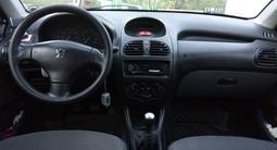 Peugeot 206 2008 года за 2 000 000 тг. в Костанай – фото 5