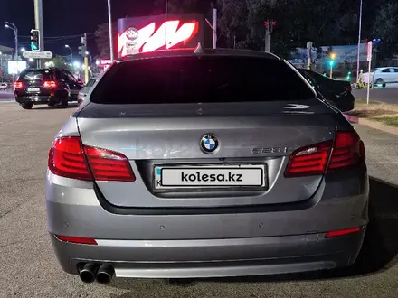 BMW 528 2013 года за 9 512 500 тг. в Алматы – фото 4