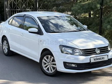 Volkswagen Polo 2015 года за 4 600 000 тг. в Алматы – фото 2