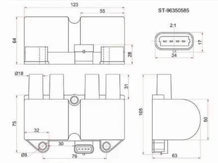 Катушка зажигания за 11 150 тг. в Шымкент