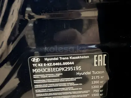 Hyundai Tucson 2024 года за 13 800 000 тг. в Шымкент – фото 16