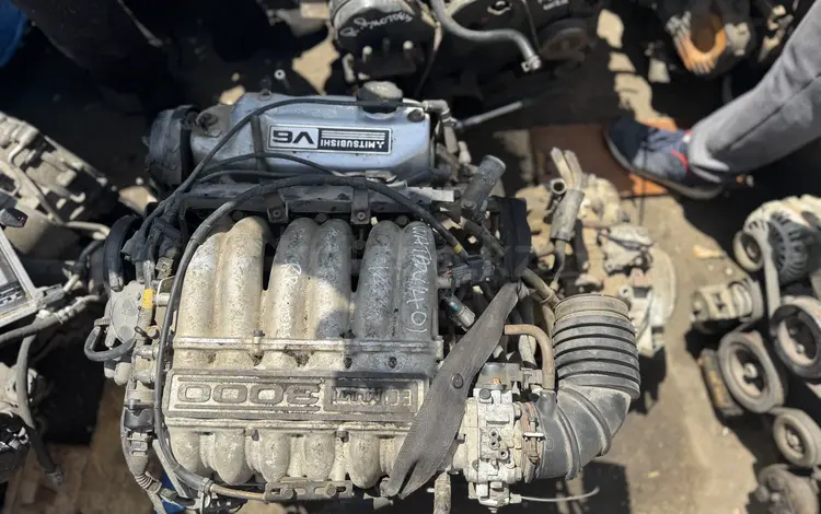 Двигатель Mitsubishi Sigma.6G72.6G74 Pajero. Challenger.Montera sport. за 380 000 тг. в Алматы
