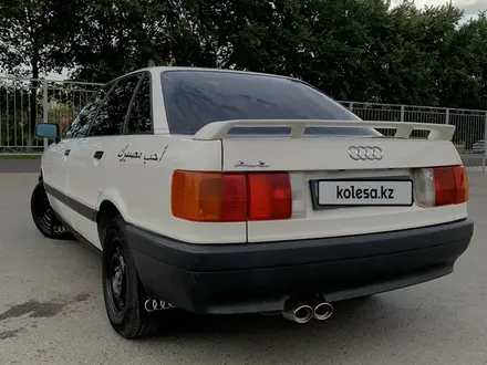 Audi 80 1990 года за 1 800 000 тг. в Абай (Абайский р-н) – фото 5