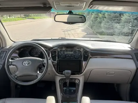 Toyota Highlander 2001 года за 6 400 000 тг. в Алматы – фото 16