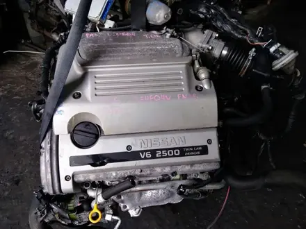 Контрактные двигатели из Японий на Nissan Cefiro Maxima VQ25 A32 V6 2.5. за 375 000 тг. в Алматы