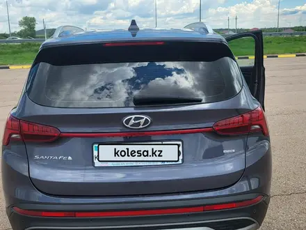 Hyundai Santa Fe 2021 года за 15 500 000 тг. в Макинск – фото 2