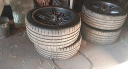 Диски БМВ 65 стиль, резина новая. за 750 000 тг. в Астана – фото 5