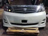 МОРДА НОУСКАТ БАМПЕР ФАРЫ В СБОРЕ TOYOTA ALPHARD H10 2.4үшін250 000 тг. в Семей – фото 2