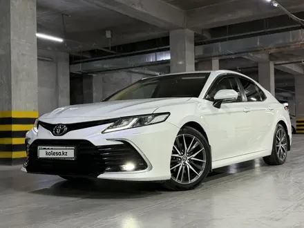 Toyota Camry 2021 года за 13 500 000 тг. в Шымкент – фото 6