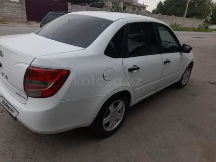 ВАЗ (Lada) Granta 2190 2018 года за 3 000 000 тг. в Тараз – фото 5