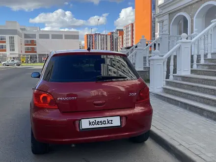 Peugeot 307 2006 года за 2 800 000 тг. в Астана – фото 3