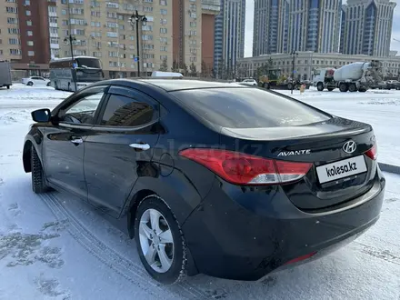 Hyundai Elantra 2012 года за 5 750 000 тг. в Астана – фото 6