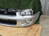 Ноускат (морда) Subaru Impreza GD/GDB — бампер, фары XENON за 280 000 тг. в Алматы – фото 2