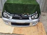 Ноускат (морда) Subaru Impreza GD/GDB — бампер, фары XENON за 280 000 тг. в Алматы – фото 4