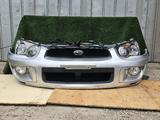 Ноускат (морда) Subaru Impreza GD/GDB — бампер, фары XENON за 280 000 тг. в Алматы – фото 5
