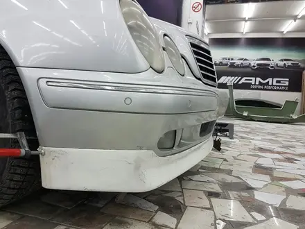 Тюнинг накладка на бампер Brabus для w210 Mercedes Benz рестайл за 40 000 тг. в Караганда – фото 10