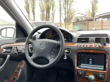 Mercedes-Benz S 320 2002 года за 5 600 000 тг. в Алматы – фото 16