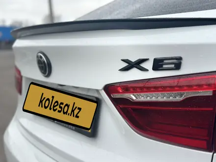 BMW X6 2018 года за 18 700 000 тг. в Астана – фото 17