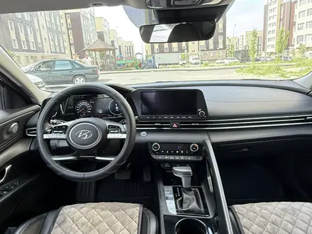 Hyundai Elantra 2022 года за 10 000 000 тг. в Шымкент – фото 9