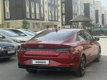 Hyundai Elantra 2022 года за 10 000 000 тг. в Шымкент – фото 13