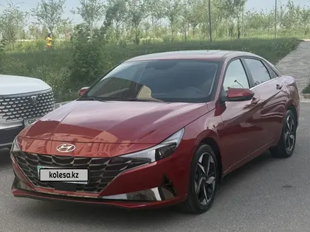 Hyundai Elantra 2022 года за 10 000 000 тг. в Шымкент – фото 11