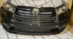 Toyota Highlander 2014-2016 ноускат/морда/бампер/фарп за 260 000 тг. в Алматы