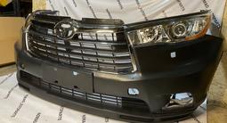 Toyota Highlander 2014-2016 ноускат/морда/бампер/фарп за 260 000 тг. в Алматы – фото 2