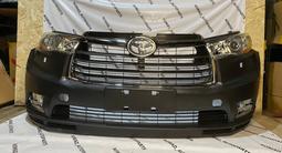 Toyota Highlander 2014-2016 ноускат/морда/бампер/фарп за 260 000 тг. в Алматы – фото 4
