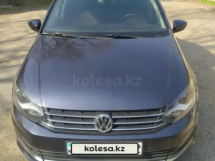 Volkswagen Polo 2015 года за 5 800 000 тг. в Алматы – фото 2