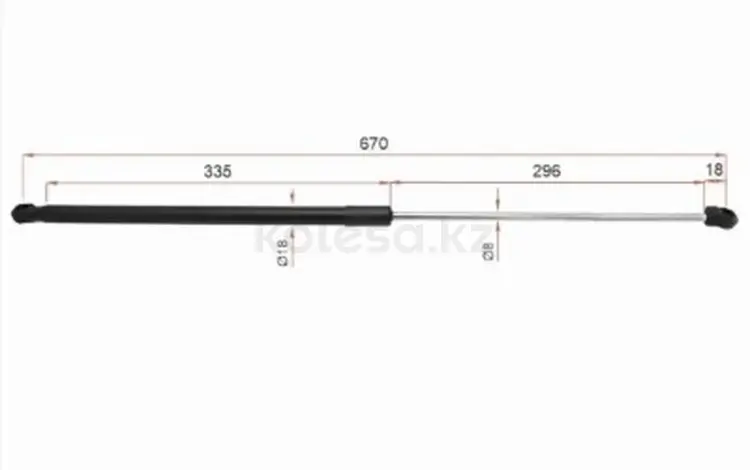 Амортизатор капота за 3 900 тг. в Талдыкорган