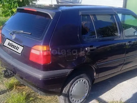 Volkswagen Golf 1994 года за 1 900 000 тг. в Тараз – фото 4