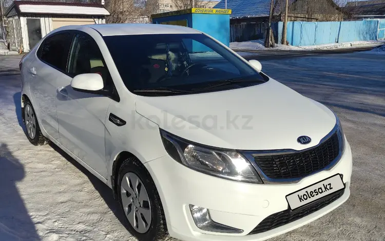 Kia Rio 2014 года за 4 900 000 тг. в Костанай