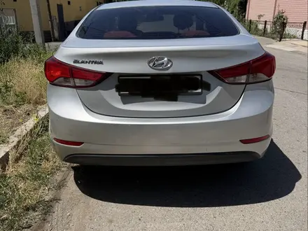 Hyundai Elantra 2014 года за 4 700 000 тг. в Шымкент – фото 2