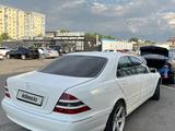 Mercedes-Benz S 320 2000 года за 3 200 000 тг. в Алматы – фото 3