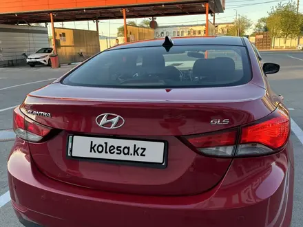 Hyundai Elantra 2014 года за 5 300 000 тг. в Атырау – фото 8