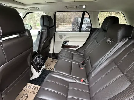 Land Rover Range Rover 2015 года за 27 700 000 тг. в Алматы – фото 14