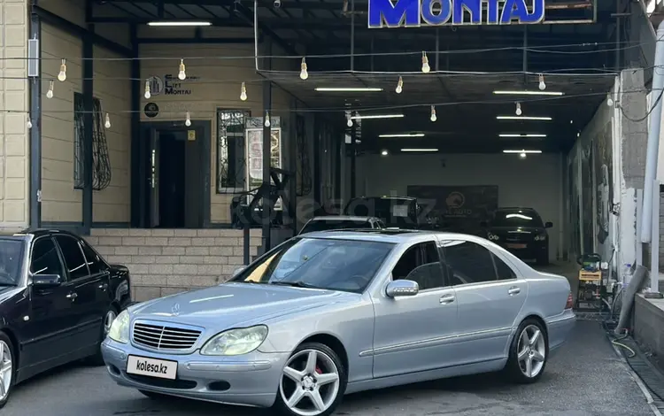 Mercedes-Benz S 320 2001 годаүшін4 490 000 тг. в Шымкент