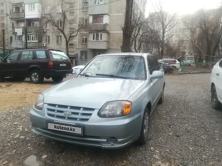 Hyundai Accent 2004 года за 3 000 000 тг. в Алматы – фото 3