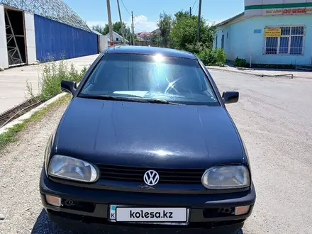 Volkswagen Golf 1993 года за 1 350 000 тг. в Тараз – фото 4