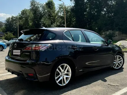 Lexus CT 200h 2014 года за 9 700 000 тг. в Алматы – фото 11