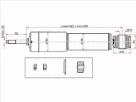 Амортизатор за 8 900 тг. в Павлодар