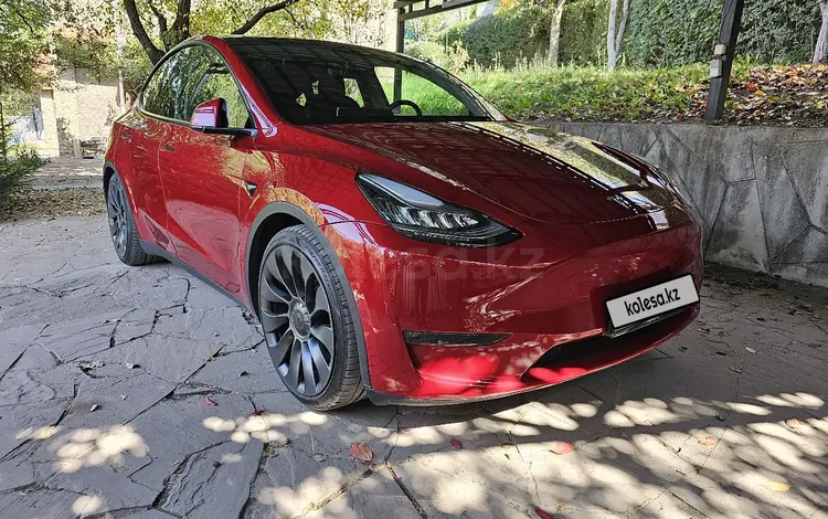 Tesla Model Y 2020 года за 21 500 000 тг. в Алматы
