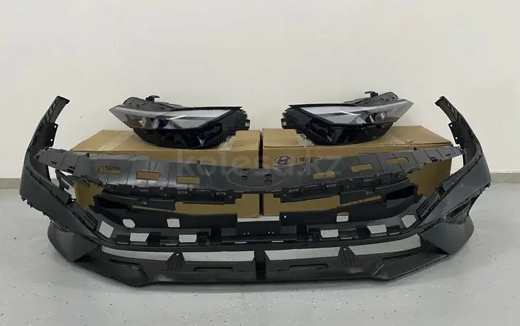 Бампер передний Hyundai Elantra 2024-2025 ORIGINAL за 10 000 тг. в Алматы