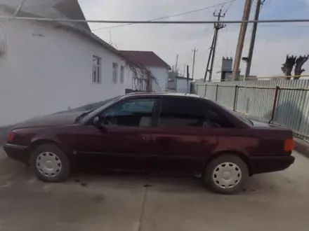 Audi 100 1991 года за 1 800 000 тг. в Жетысай – фото 4