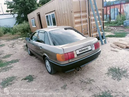 Audi 80 1989 года за 1 150 000 тг. в Уральск – фото 4