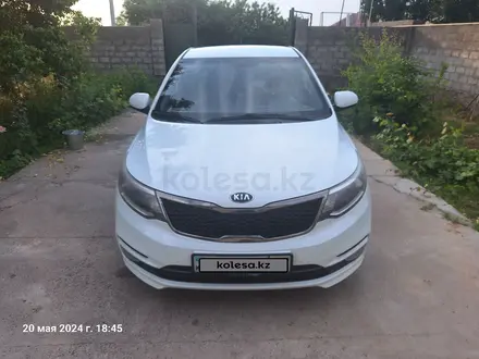 Kia Rio 2015 года за 5 950 000 тг. в Шымкент – фото 2