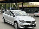 Volkswagen Polo 2015 года за 6 300 000 тг. в Алматы – фото 2