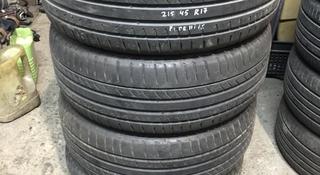 Резина летняя 215/45 r17 Pirelli, из Японии за 90 000 тг. в Алматы