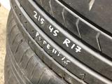 Резина летняя 215/45 r17 Pirelli, из Японии за 90 000 тг. в Алматы – фото 3